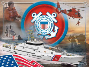 US Coast Guard Logo Printed Canvas Art
