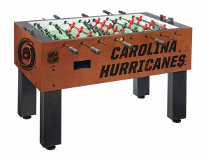 Carolina Hurricanes Logo Foosball Table