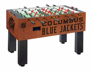 Columbus Blue Jackets Logo Foosball Table
