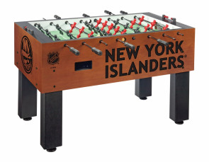 New York Islanders Logo Foosball Table