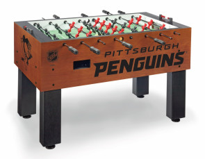 Pittsburgh Penguins Logo Foosball Table