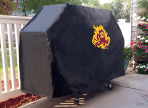 Arizona State Sparky Grill Cover Lifestyle