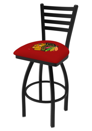 Chicago Blackhawks Logo Bar Stool