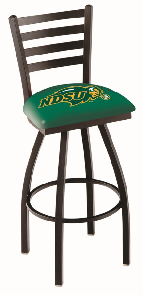 L014 North Dakota State Logo Bar Stool - Green