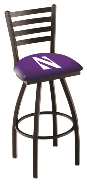 L014 Northwestern University Logo Bar Stool 