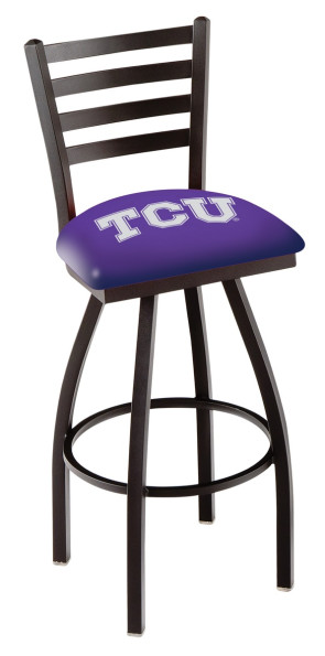 L014 Texas Christian University Logo Bar Stool