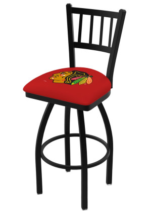Chicago Blackhawks Logo L018 Bar Stool