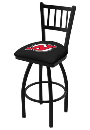 New Jersey Devils Logo L018 Bar Stool