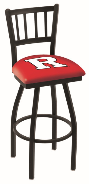 L018 Rutgers University Logo Bar Stool