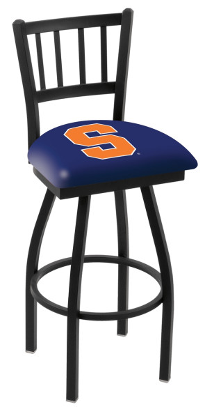 L018 Syracuse University Logo Bar Stool