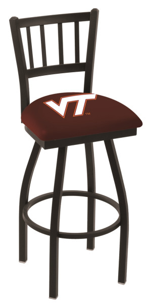 L018 Virginia Tech Logo Bar Stool