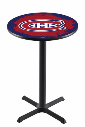 Montreal Canadiens Logo Design 1 L211 Pub Table