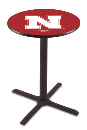 Nebraska L211 Logo Pub Table