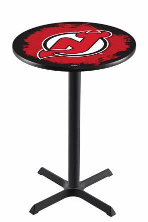 New Jersey Devils Logo Design 1 L211 Pub Table