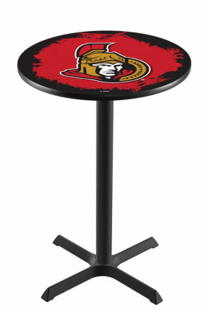 Ottawa Senators Logo Design 1 L211 Pub Table