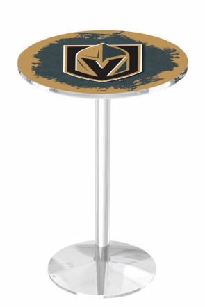 Vegas Golden Knights Logo Design 1 L214 Pub Table