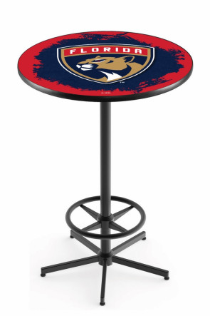 Florida Panthers Logo Design 1 L216 Pub Table