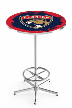 Florida Panthers Logo Design 1 L216 Pub Table