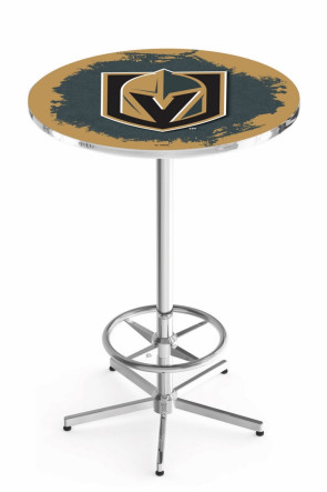 Vegas Golden Knights Logo Design 1 L216 Pub Table