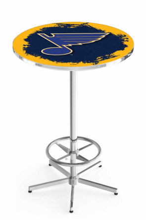 St Louis Blues Logo Design 1 L216 Pub Table