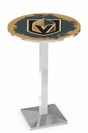 Vegas Golden Knights Logo Design 1 L217 Pub Table