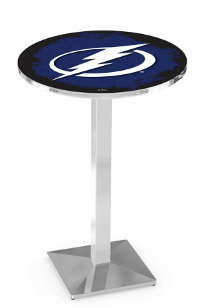 Tampa Bay Lightning Logo Design 1 L217 Pub Table