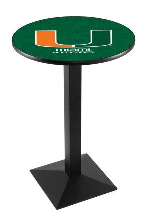 Miami L217 Logo Pub Table