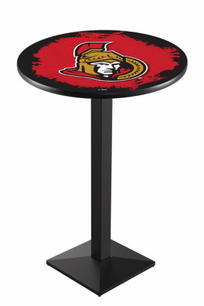Ottawa Senators Logo Design 1 L217 Pub Table