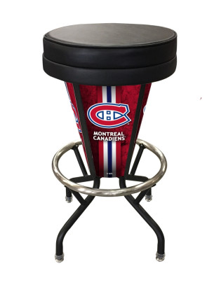 Montreal Canadiens Logo LED Bar Stool