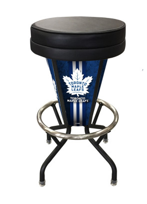 Toronto Maple Leafs Logo LED Bar Stool