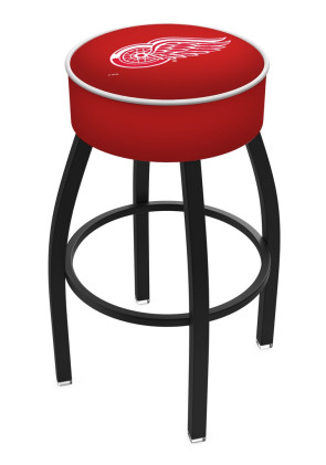 Detroit Red Wings Logo L8B1 Backless Bar Stool