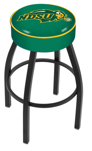 L8B1 North Dakota State Logo Bar Stool - Green