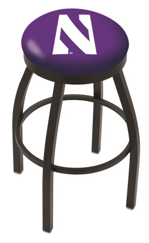 L8B2B Northwestern University Logo Bar Stool