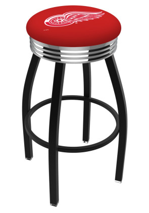 Detroit Red Wings Logo L8B3C Backless Bar Stool