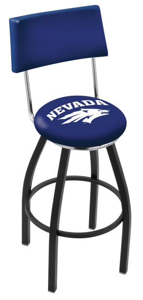 L8B4 University of Nevada Logo Bar Stool
