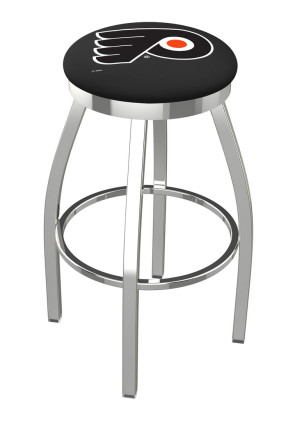 Philadelphia Flyers Logo L8C2C backless bar stool
