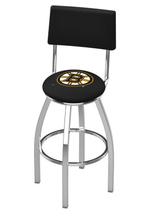 Boston Bruins Logo L8C4 Bar Stool