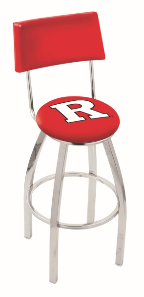 L8C4 Rutgers University Logo Bar Stool