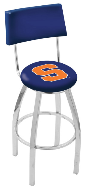 L8C4 Syracuse University Logo Bar Stool