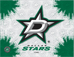Dallas Stars Logo Design 1 Canvas Art