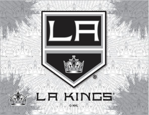 Los Angeles Kings Logo Design 1 Canvas Art