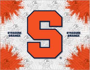 Syracuse University Logo Printed Canvas Art