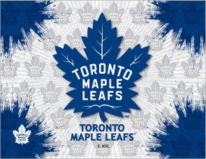 Toronto Maple Leafs Logo Design 1 Canvas Art