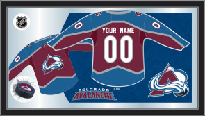 Colorado Avalanche Logo Jersey Mirror