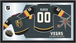 Vegas Golden Knights Logo Jersey Mirror