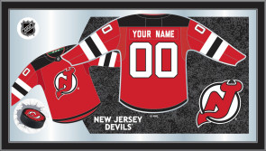 New Jersey Devils Logo Jersey Mirror