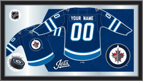 Winnipeg Jets Logo Jersey Mirror