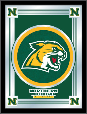 Northern Michigan University Logo Mirror