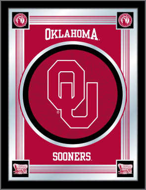 University of Oklahoma Logo Mirror