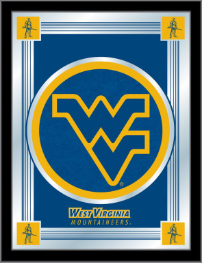 West Virginia University Logo Mirror